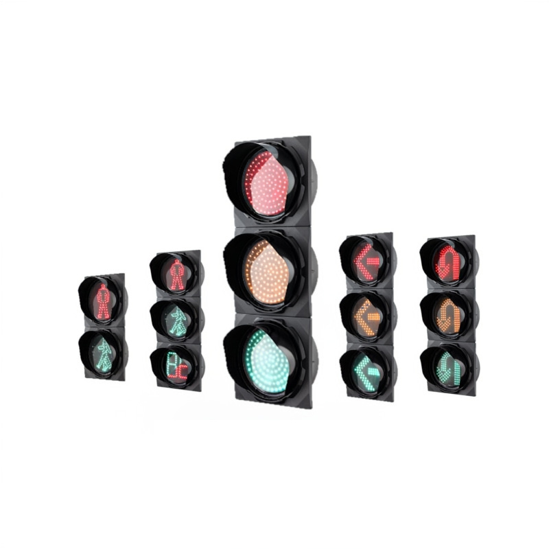 Traffic Light Manufacturers 100mm/200mm/300mm Red Green Led Pedestrian Railway Signal Lights