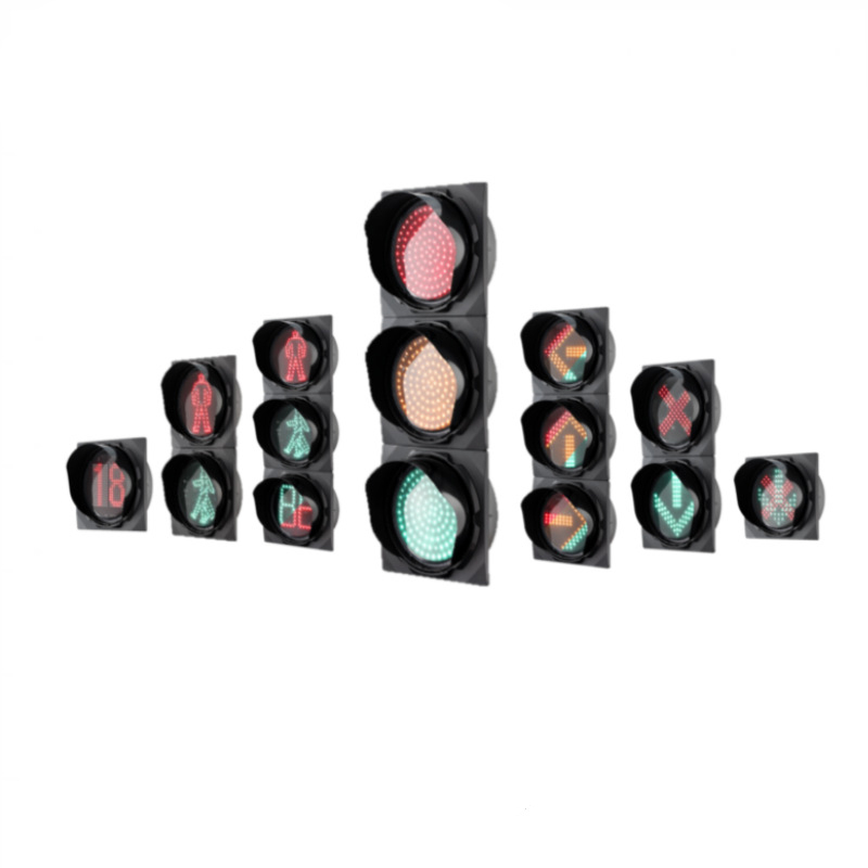 Traffic Light Manufacturers 100mm/200mm/300mm Red Green Led Pedestrian Railway Signal Lights