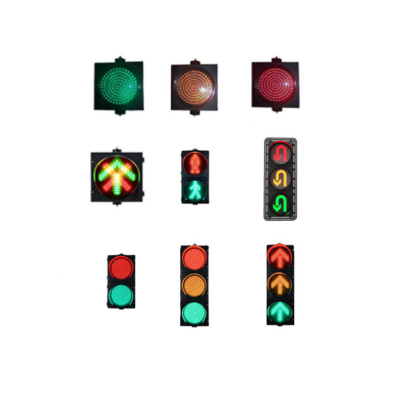 Wholesale Red Yellow Green LED Solar Powered Traffic Control Signal Light