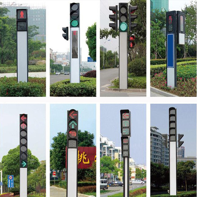 Pedestrian Railway Traffic Lights Supplier Intelligent LED Traffic Signal Light Equipment