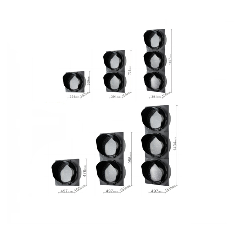 Traffic Light Manufacturers 100mm/200mm/300mm Red Green Led Pedestrian Railway Signal Lights