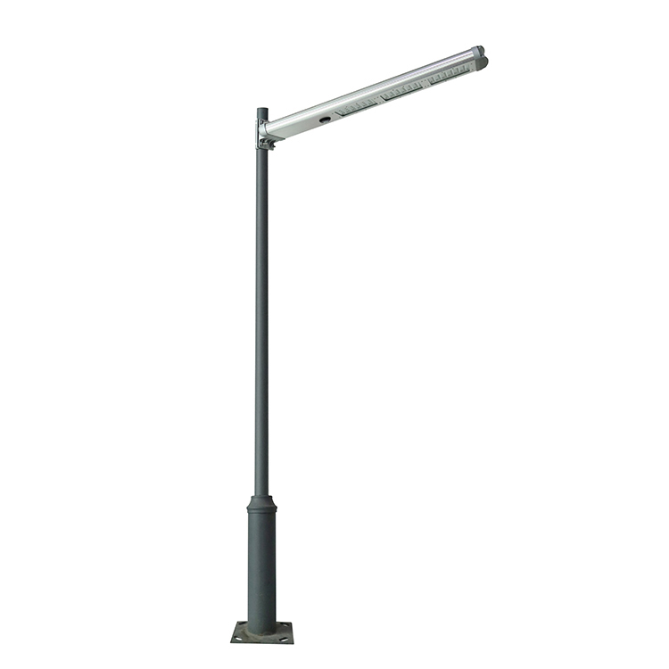 Outdoor Waterproof Best Quality Intergrated Led Solar Street Light All in One with Pole Galvanized