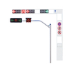 Intelligent LED Traffic Signal Light 200mm 300mm Traffic Light Signal Factory