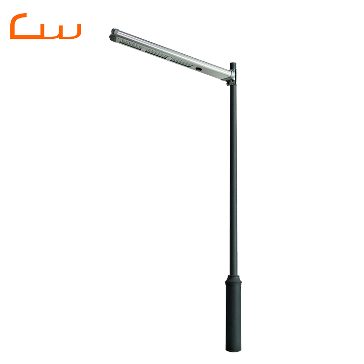 Outdoor Waterproof Best Quality Intergrated Led Solar Street Light All in One with Pole Galvanized