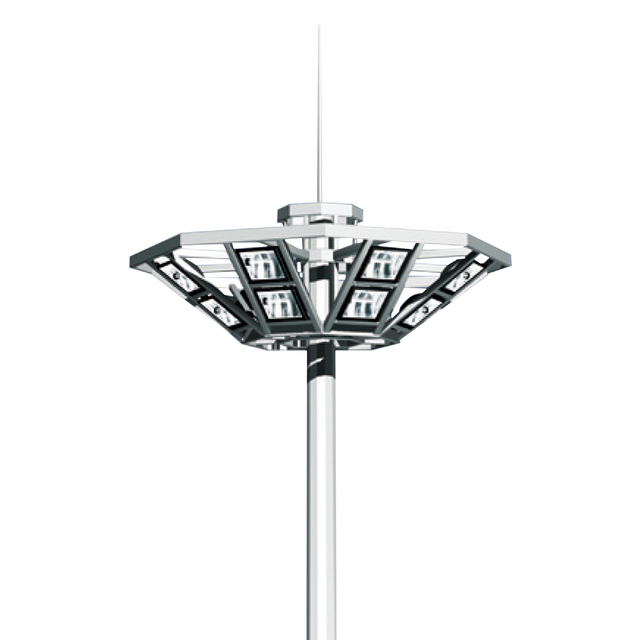 100ft 120ft 150ft 200ft Outdoor Adjustable Stadium Airport Seaport High Mast Light 25m