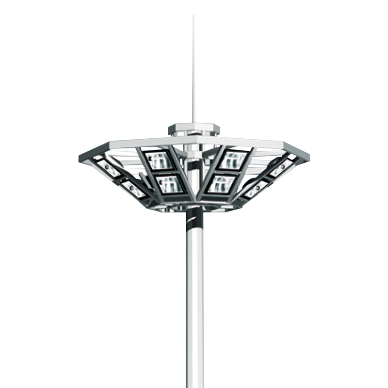 15m 20m 25m 30m 35m Stadium High Mast Light Pole with Flood Light