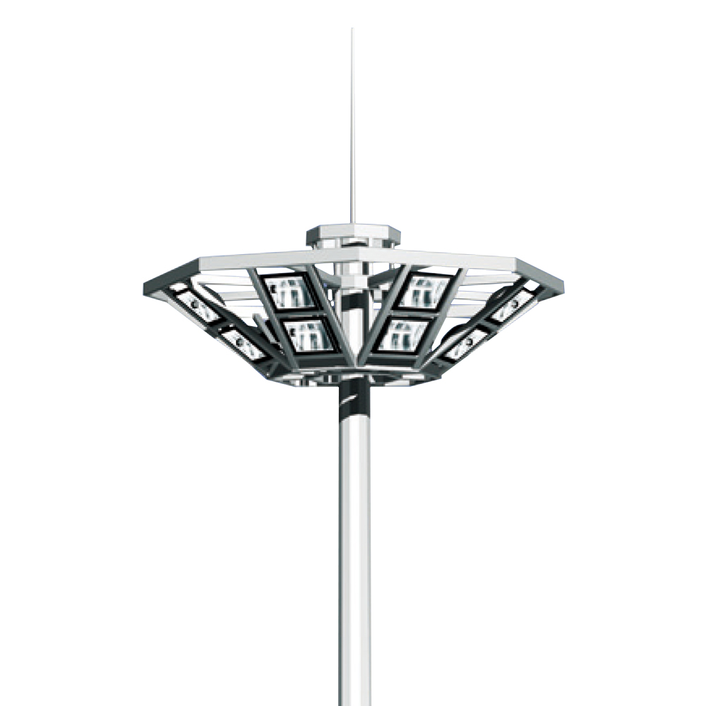 15m 20m 25m 30m 35m Stadium High Mast Light Pole with Flood Light
