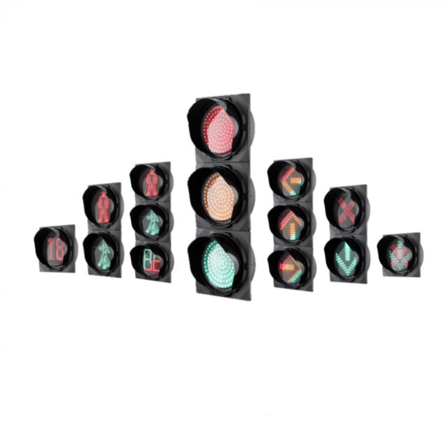 Traffic Light Manufacturers 100mm/200mm/300mm Red Green Led Pedestrian Railway Signal Lights