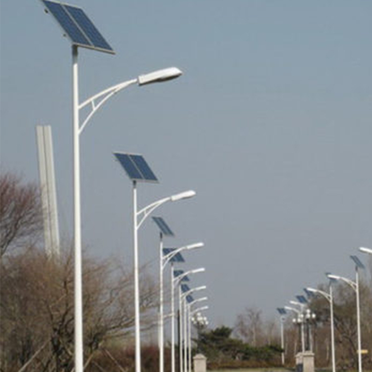 5M 8M 10M 12M 100W 120W Solar Light Remote Control Main Smart Pole Street Lighting