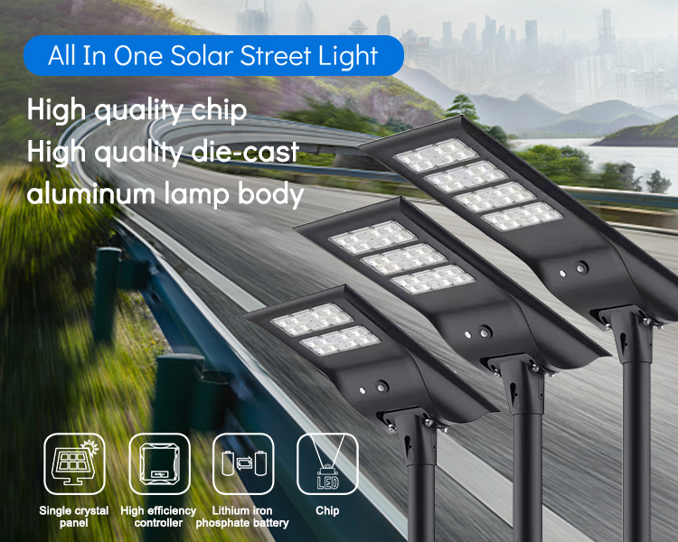 All In One Solar Street Light