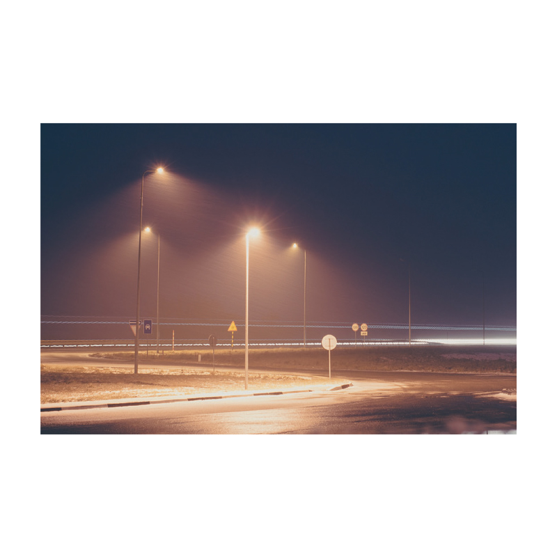 solar powered street light for gated communities USA