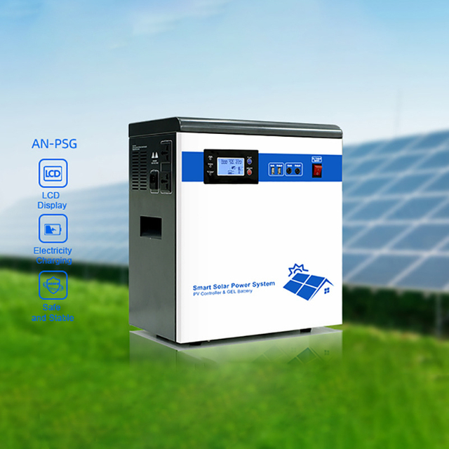 Portable Solar Generator System 500w Solar Inverter Generator Solar Power Generator Kit