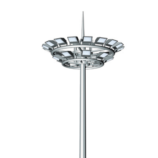 15m 20m 25m 30m 35m Stadium High Mast Light Pole with Flood Light