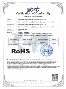 ROHS Certificate