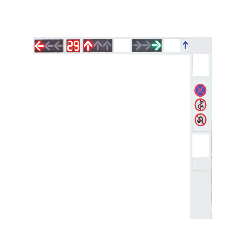Intelligent LED Traffic Signal Light 200mm 300mm Traffic Light Signal Factory