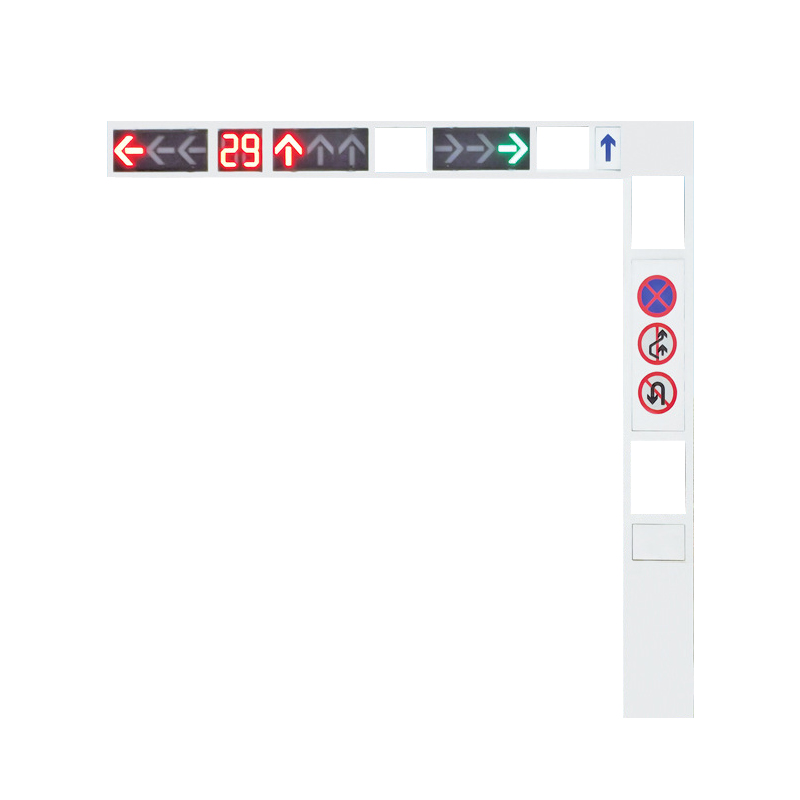 Intelligent LED Traffic Signal Light 200mm 300mm Traffic Light Signal Factory