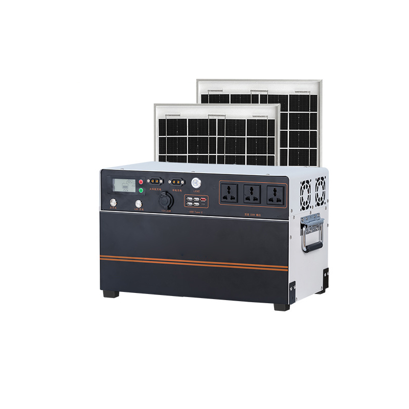 1.5KW 2KW 3KW Portable Emergency Power Outlet DC12/24V Solar Energy Storage