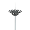 15m 20m 25m 30m 35m Stadium High Mast Light Pole with Flood Light