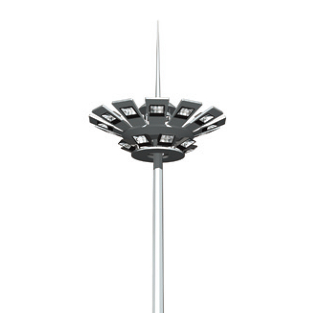 Outdoor Hot-DIP Galvanized Lighting LED Stadium Flood Light High Mast Light Pole 20m 25m light