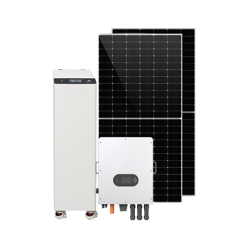 A Grade Panel Europe Standard Complete Sets Hybrid Solar System 10Kw 12Kw 15Kw Off Grid Solar Panel System
